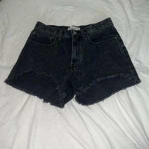 Abercrombie Curve Love mid rise boyfriend shorts